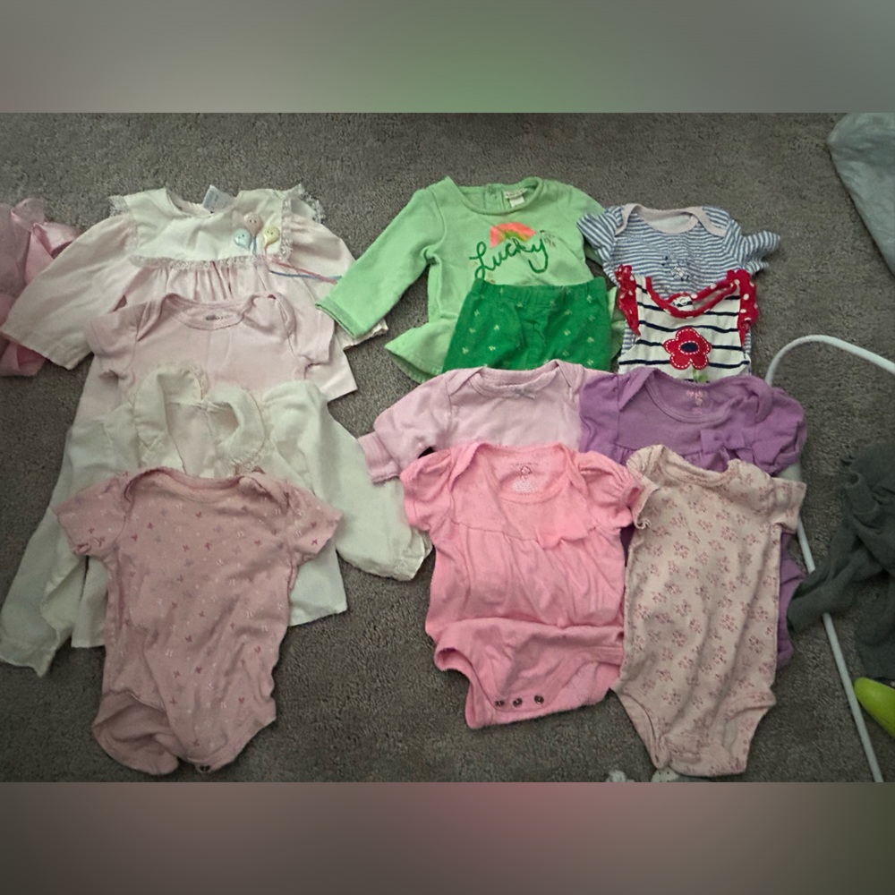 0-3 month girl clothes